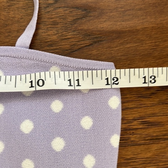 Revolve Ronny Kobo Purple Polka Dot Shila Dress Size XS - Picture 12 of 13